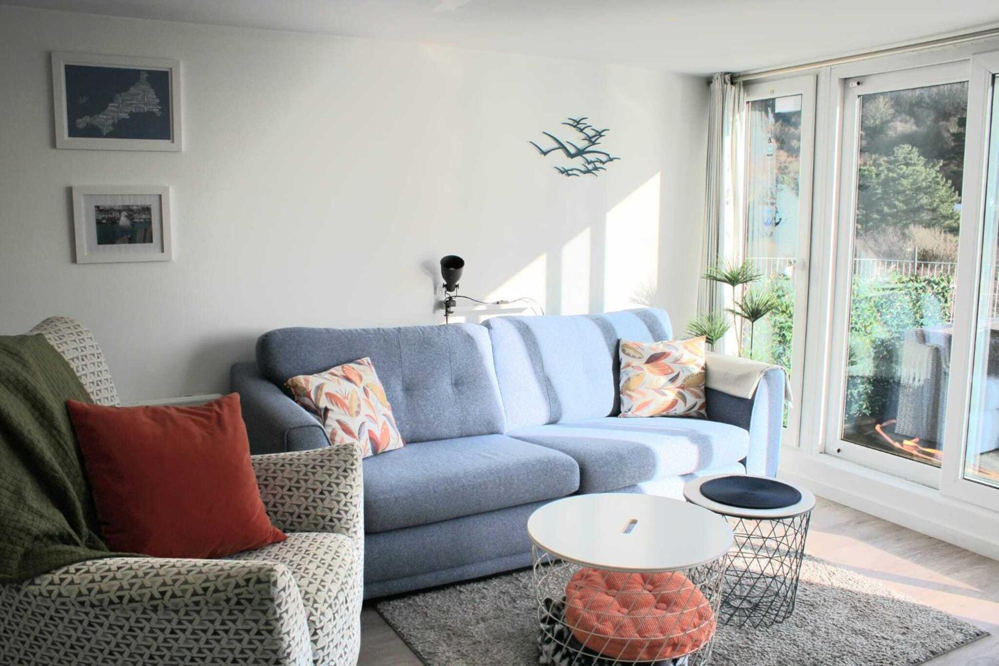 May View - Luxury Sea View Apartment - Millendreath, Лу Екстериор снимка